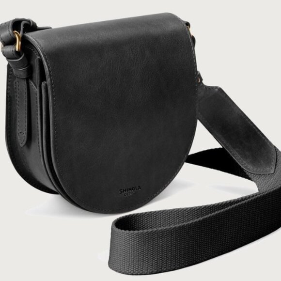 Shinola Black Sibley Saddle Bag - Picture 3 of 6
